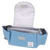 Universal Stroller Organizer with Cup Holders Polyester Waterproof Stroller Storage Bag Attachment for Phone