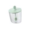 Transparent Kitchen Supplies ABS Spice Jar for Salt Sugar Pepper Powder with Spoon ABS Seasoning Bottle Salt Storage Box
