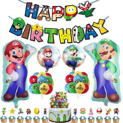BREYLEE Aluminium Geburtstag Alles Gute zum Geburtstag Party Geburtstagsdekorationsset Luftballons, Dekorationen, Girlande, Dekorationen,