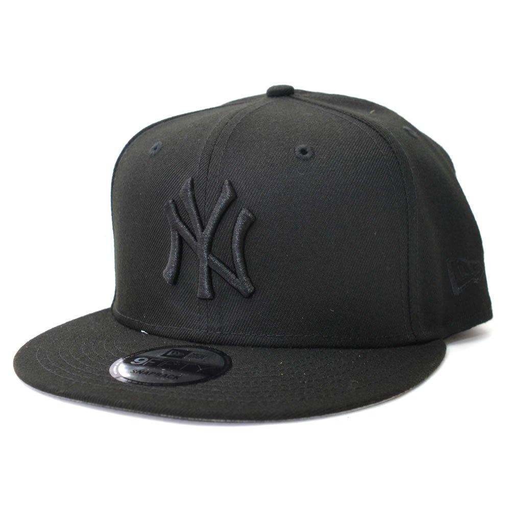 

(Новая эра) Кепка NEWERA SNAPBACK 9FIFTY 950 New York Yankees 11591026 Шляпа для мужчин и женщин Регулируемый размер Снэпбэк Хлопок Популярный (ЧЕРНЫЙ x ЧЕРНЫЙ)