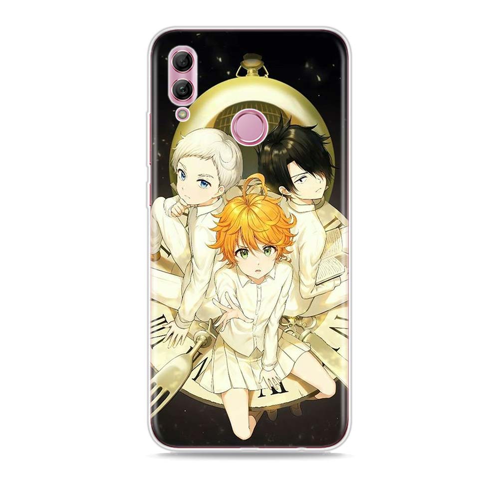 The Promised Neverland  Silicone Cover For Honor 30 30S 30i 9 10 9A 9C 9S 9N 10i 10X 9X Lite Pro 5G Phone Case