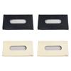 Keep Tissues Within Reach  Car Interior Tissue Holder  Stylish PU Leather  Space Saving Design  Suitable for All Cars