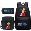 Peripheral Student Schoolbag Three-Piece Set, Youth Backpack, Shoulder Bag, Pencil Case