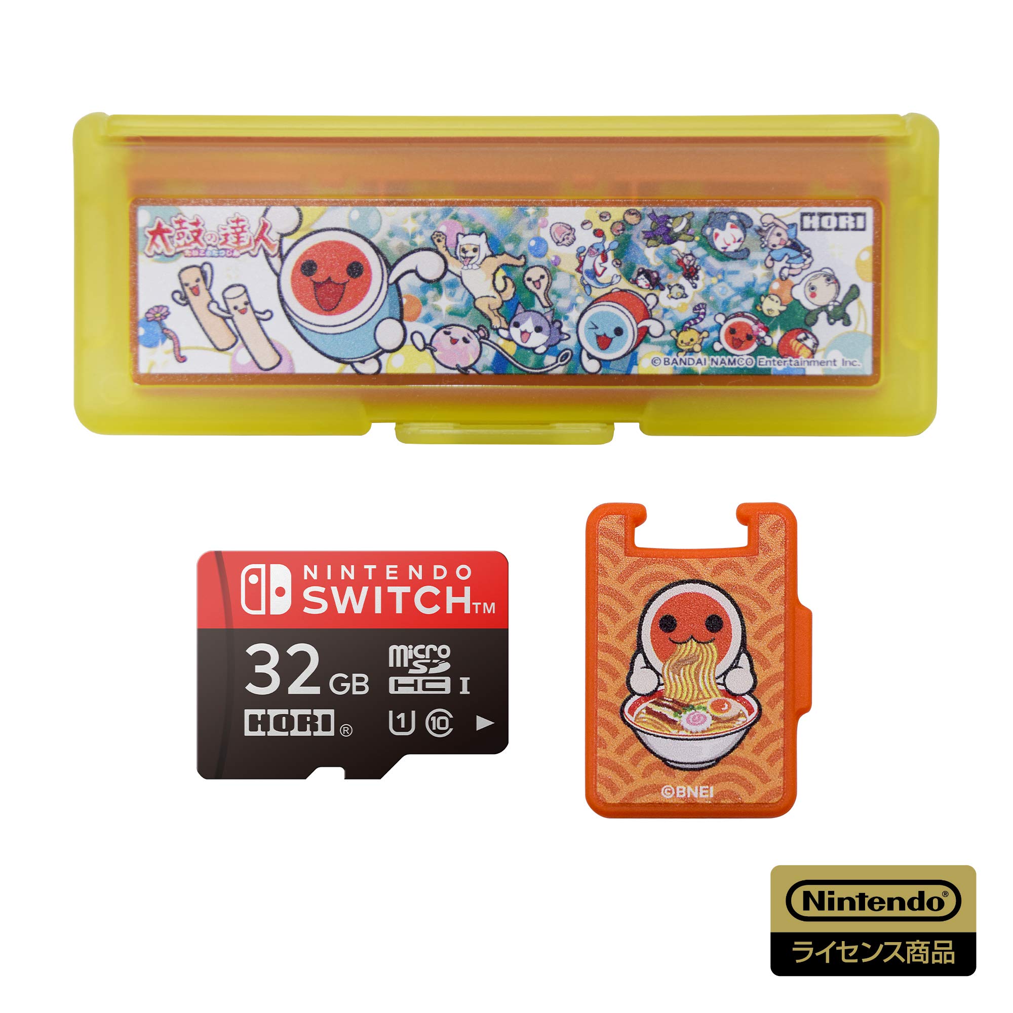 

бонусный чехол для карты памяти Taiko no Tatsujin microSD 6 для Nintendo Switch 32 ГБ лицензионный [С музыкой] + [Продукт Nintendo]