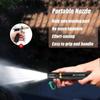 1Pcs High Pressure Torch Nozzle Garden Car Alloy Plastic Water Spray Sprinkler Manual Hose Adjustable Gardening Wash Tool