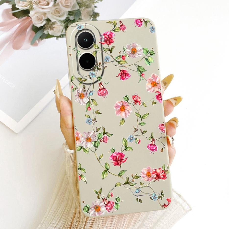 For Xiaomi Poco M7 Plus Case PocoM7 4G Pretty Girl Sunfower Painted Phone Case For Xiaomi Poco M7 Pro PocoM7 Plus 5G Soft Fundas