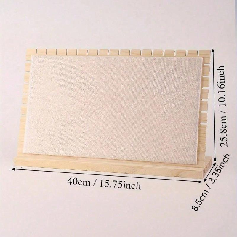 Creative Solid Wooden Jewelry Display Frame Fashion Necklace Holder Pendant Support Stand for Jewelry Showcasing