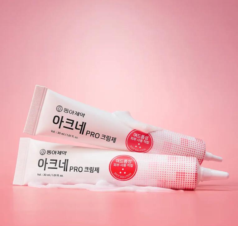 Dong-A Pharmaceutical Acne Pro Cream 30ml Targeted Trouble Care & Soothing Spot Cream