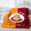 Galatasaray 54 Customize Your Name Blanket Gift Customizable Blanket Soft Warm Cozy Versatile for Couch Office Chair Home Decor Bedding