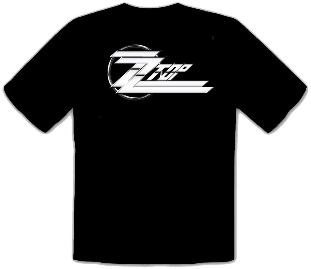 Zztop Zz Top Rock Metal Rules Rock Music Black Tshirt 035 S