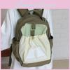 Kids Casual Dualcolor Toddler Backpack With Cotton Material For Travel And School