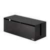 Yamazaki Cable Box Web L Brown, Approx. W40 X D15.5 X H14.5cm, Power Strip & Cable Storage, 2708, Approx. W40 X D15.5 X H14.5cm