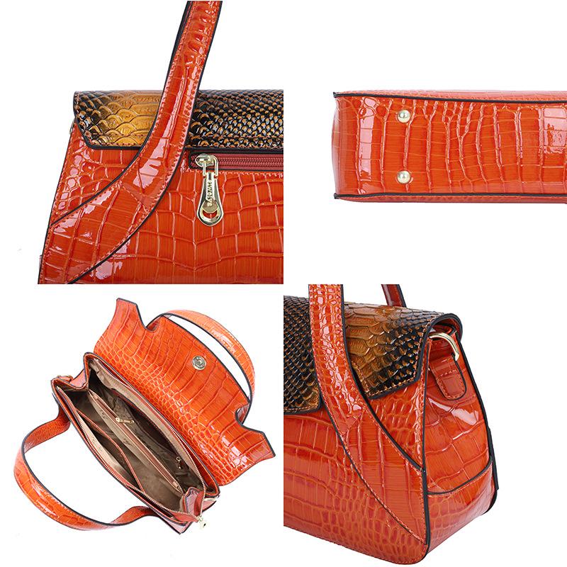 Elegant Snake Pattern Handbag: Versatile, Spacious, and Stylish Shoulder Bag for Women - 2025 New Design