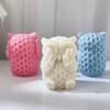 Owl Candle Silicone Mold Handmade Soap Moulds for Candle Making DIY Resin Crafts Rose Scented Candle Resin Mold