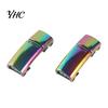 Lazy Shoe Lace Buckle 1 Pair Shoelace Metal Magnetic Lock Laces Clip No Tie for Sneakers Kids Adult Curved Fastener