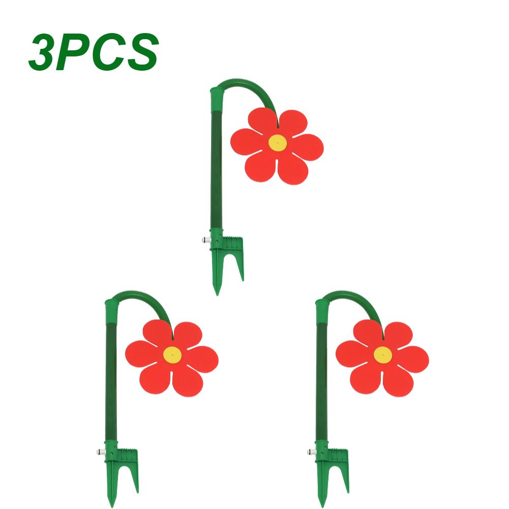 Dancing Sunflower Shape Grass Water Sprinkler Funny Fast Irrigation Rotatable Garden Sprinkler Funny Lawn Sprinkler For Farm