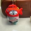Lucky Koi Penguin Plush Pendant - Cute Japanese-Style Toy Doll