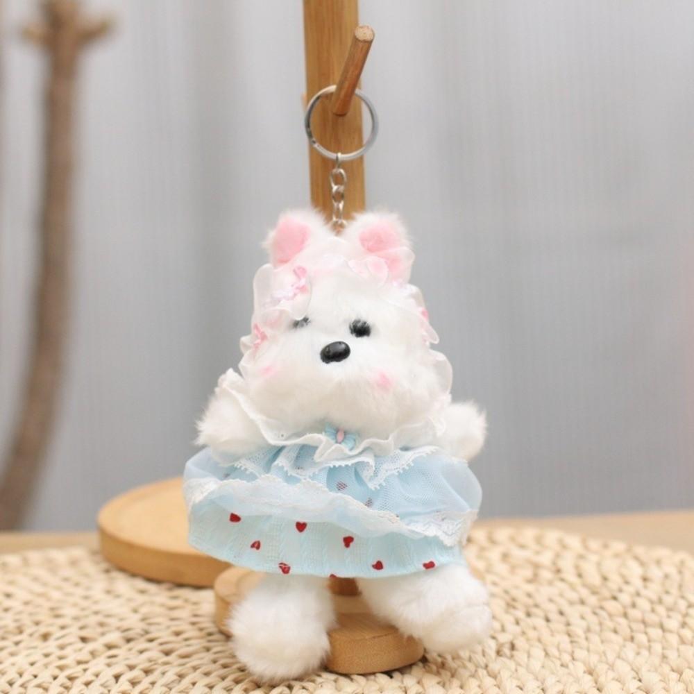 Soft Plush Animal Plush Keyring Dress Up Doll Plush Bag Pendant Birthday Gift