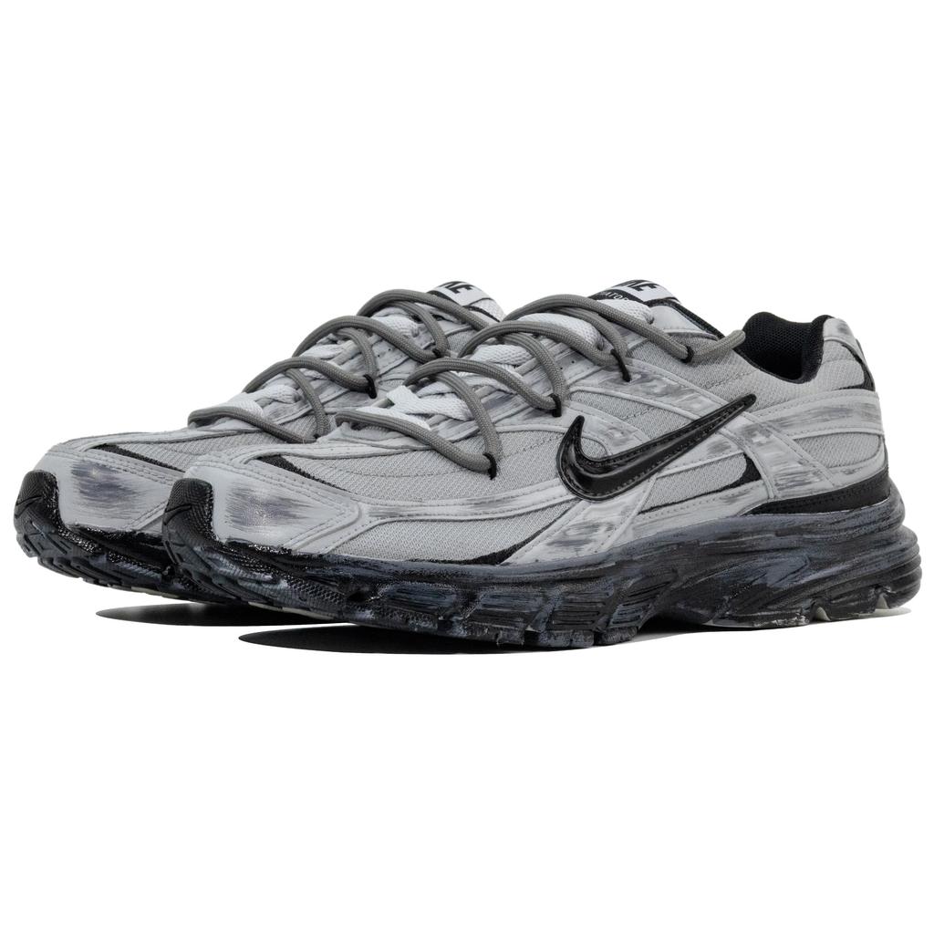 Nike Initiator Cushioning Abrasion Resistant Low top Running Shoes Men's Gray 394055-100(Team1122-)