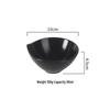 Abay Frosted Black Ceramic Deep Serving Dishes, 4-inch, Set of 3