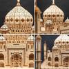 SILK ROAD 3D DIY Wooden Puzzle Taj Mahal with LED 416 Craft Educational New Christmas Gift Lights, Pieces, Gift, Toy, Boys, Girls, Adults, Year's