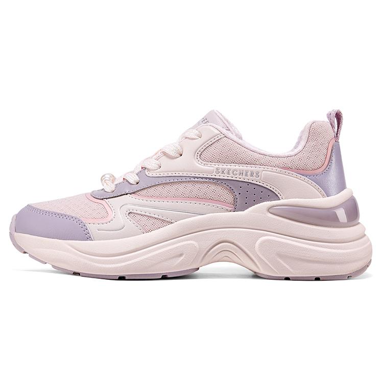 Skechers Street Comfortable Versatile Fashion Retro Low-Top Dad Shoes Women sneaker Pink Purple 177564-PKPR 35
