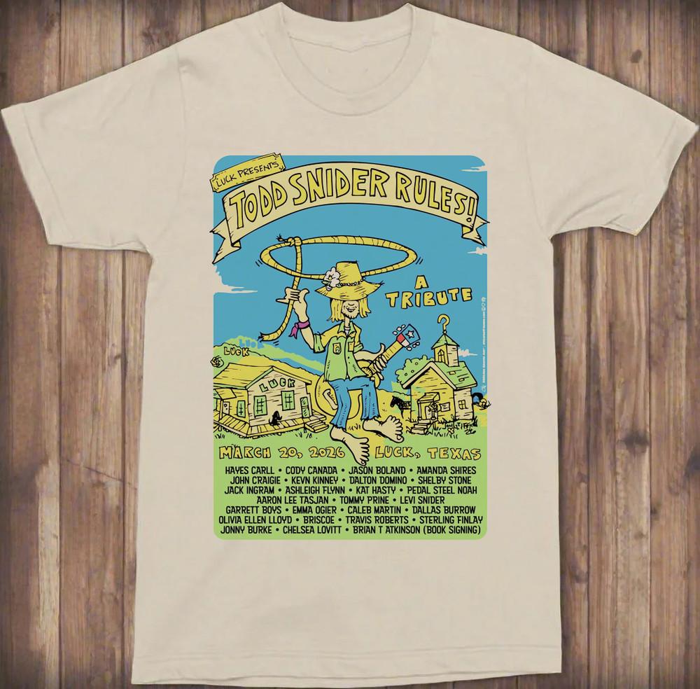 

Todd Snider Sand Collection Gift for Fan S to 5XL Tshirt E051 Unisex T-Shirt XXL
