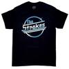 The Strokes T-shirt Klassiek Bandlogo Magna Officieel Heren Zwart M