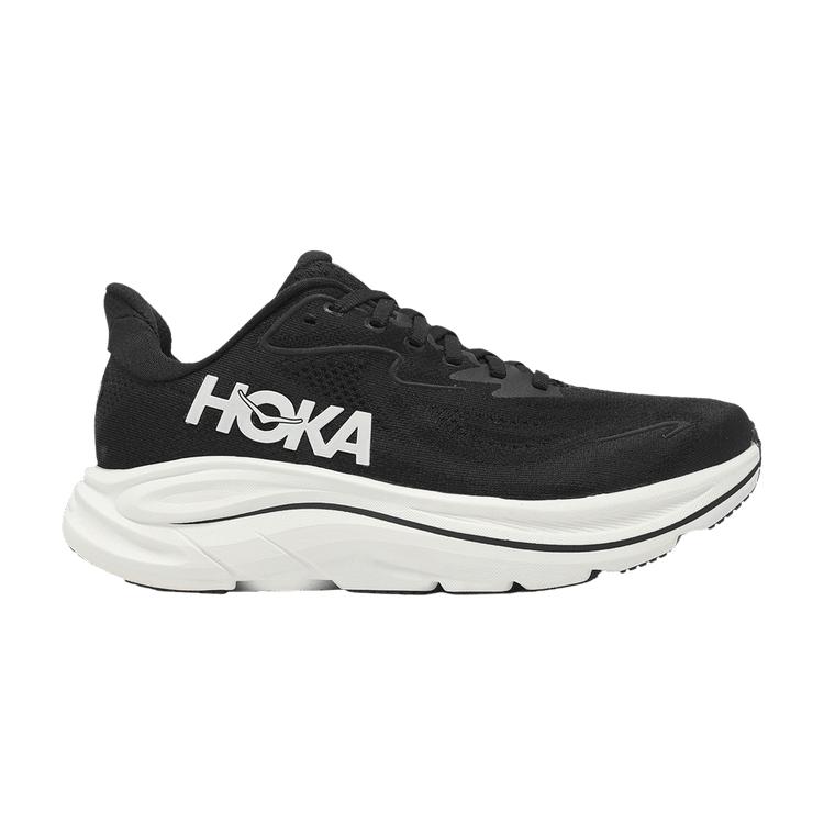 

HOKA Clifton 10 Wide Black White Women Sneakers 1162050-BWHT 38.5