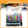 Basic Color Marker Set With 48 Fluorescent Pens For Students Art Projects And Doodle Creation