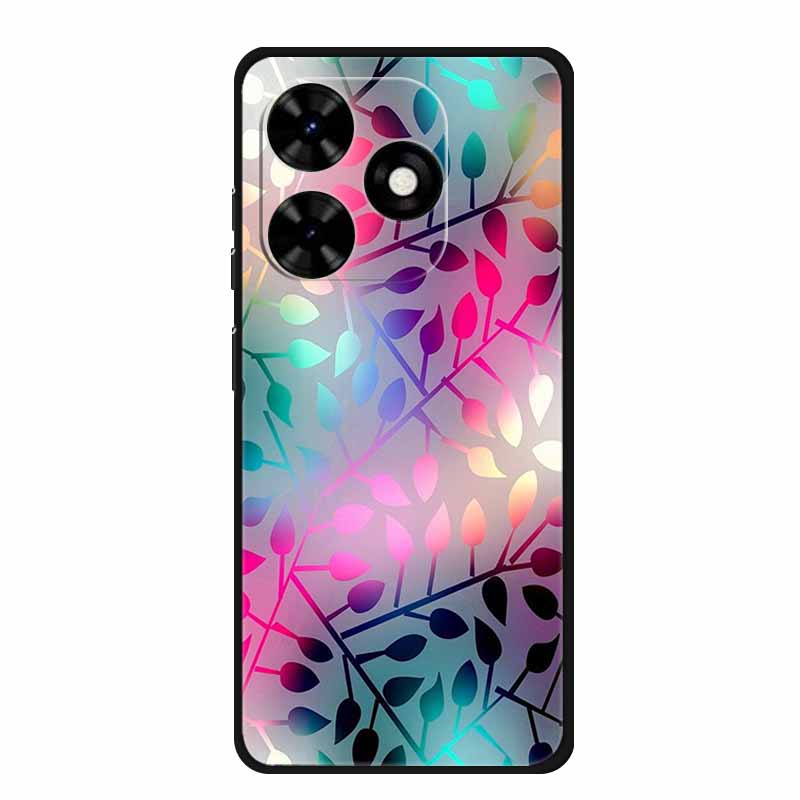 Case For Tecno Spark Go 2024 Animals Painted TPU Silicone Soft Phone Cover for Spark Go2024 BG6 Protector Wolf Shockproof Para