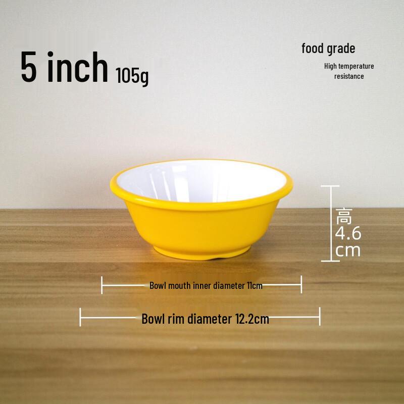 Food-Grade Melamine Fast Food Bowl