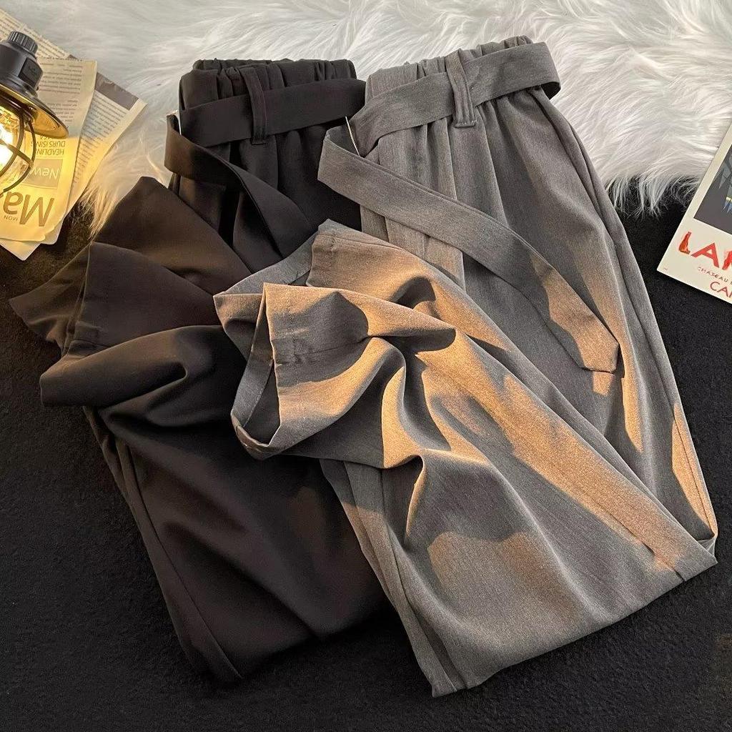 Naples Men's Retro Oversized Straight Casual Spring Trousers