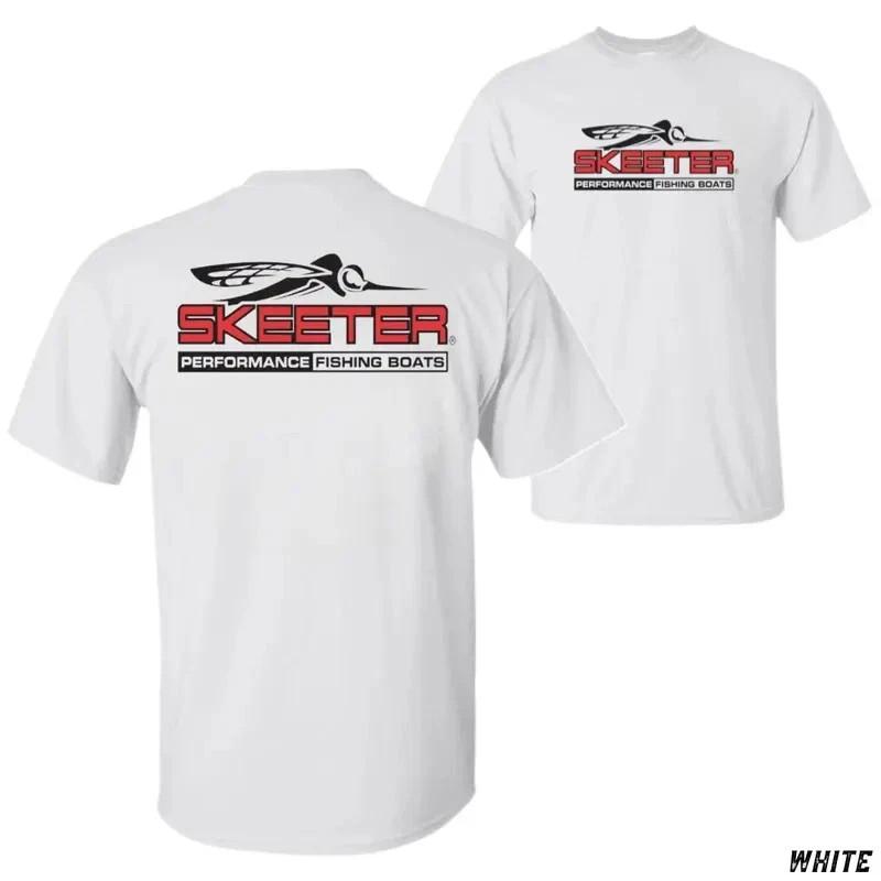 Skeeter Fishing Boats T-Shirt, White Red & Black Logo Graphic Tee XXXXL