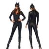Halloween sexy leopardí kočičí dívka uniforma overal černá kočičí dívka párty kostým