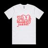 2026 Mom Jeansband Grafik Baumwoll T-Shirt Unisex Unisex Damen Kurzarm Vintage Marke Retro T-Shirts Streetwear Unisex