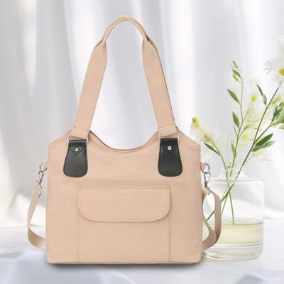 Stylish Nylon Simple Shoulder Bag Casual All-in-one Ladies Crossbody Bag Commuter Tote Bag