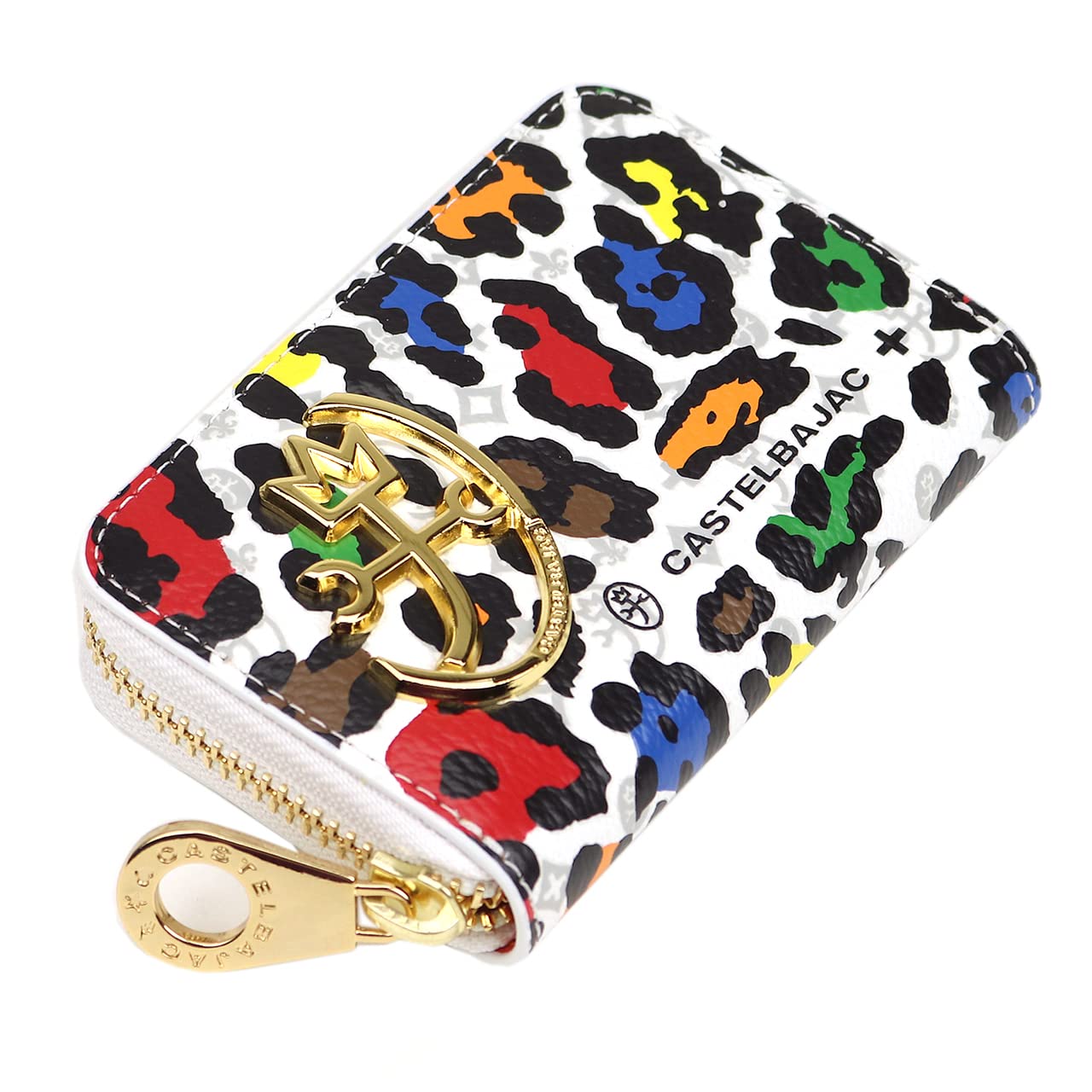 

CASTELBAJAC Кошелек для монет Леопард 029611 Белый
