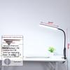 Ultra-Bright LED Desk Lamp: Clip-On Light for Nail, Beauty, Embroidery, & Eyelash Work.