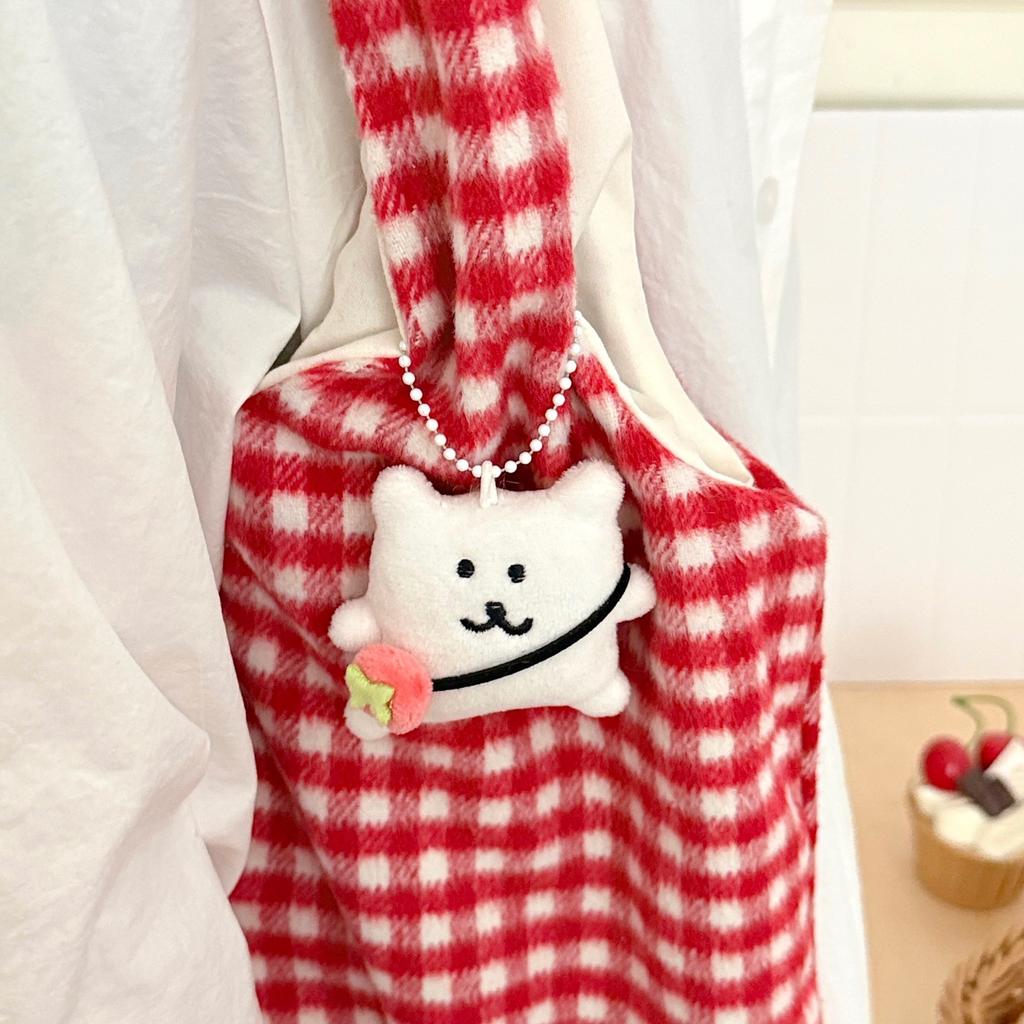 1/3 Pcs Cute Cartoon Puppy Doll Pendant Versatile Plush Doll Pendant Backpack Keychain Decorative Small Pendant