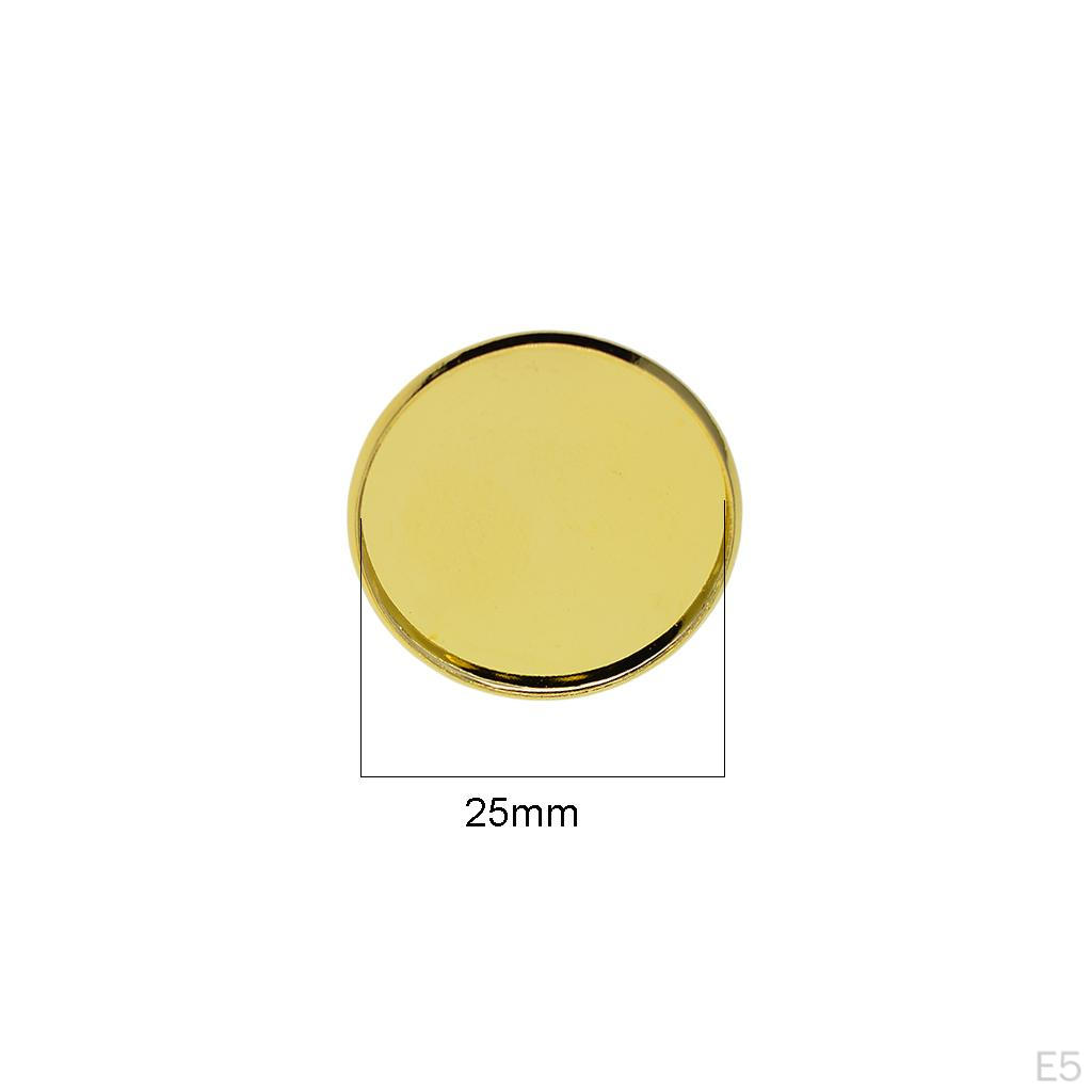 1 брошь-кабошон на лацкане с круглой подушечкой 25 мм своими руками чёрный — фото 5