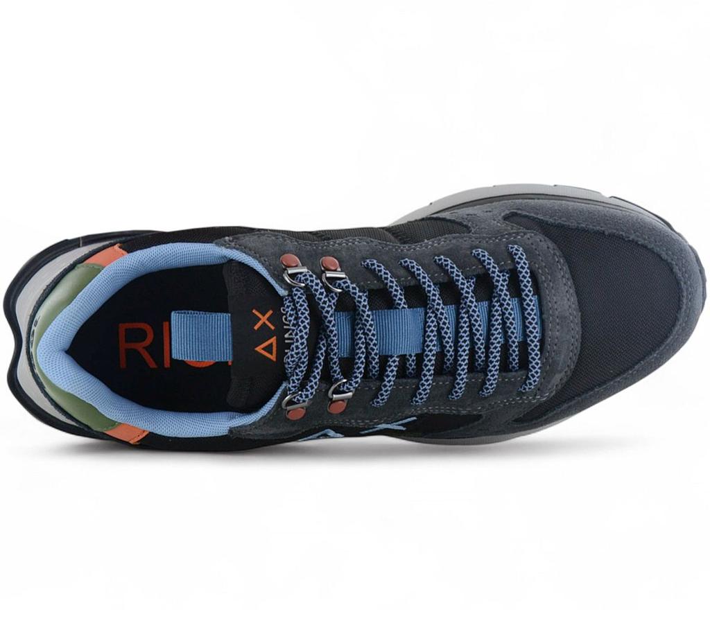 Sun68 Fire & Camping - Herren Sneakers Schuhe Schwarz Z45130-11 ORIGINAL