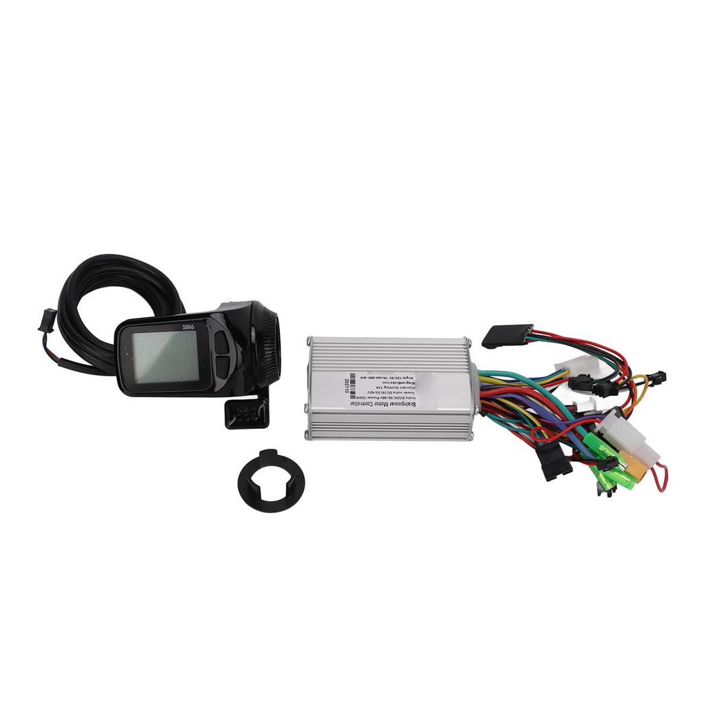 24V 36V 48V 350W Brushless Motor Controller with LCD Display for Electric Bike Scooter