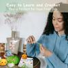 Tierfamilie Häkelset für AnfängerHäkel-Starter-Sets, DIY-Häkelset für Anfänger, Häkel-Strickset Schritt für Schritt