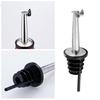 2 Pcs Stainless Steel Bottle Nozzle Pourer Oil/mouth with Bottle Stopper Cork Wine Bottle Red Dry Po