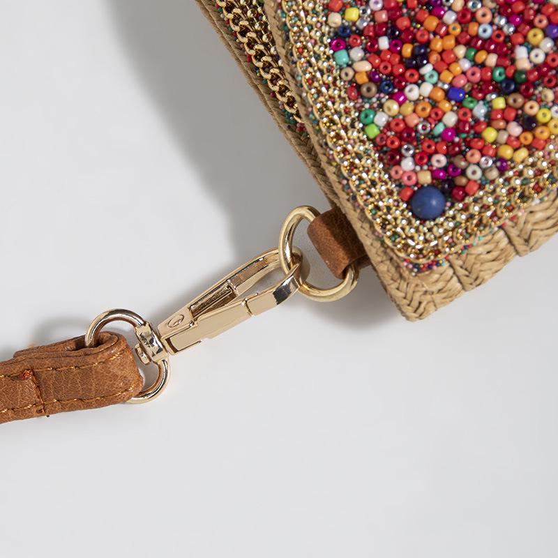 Boho Woven Crossbody Bag