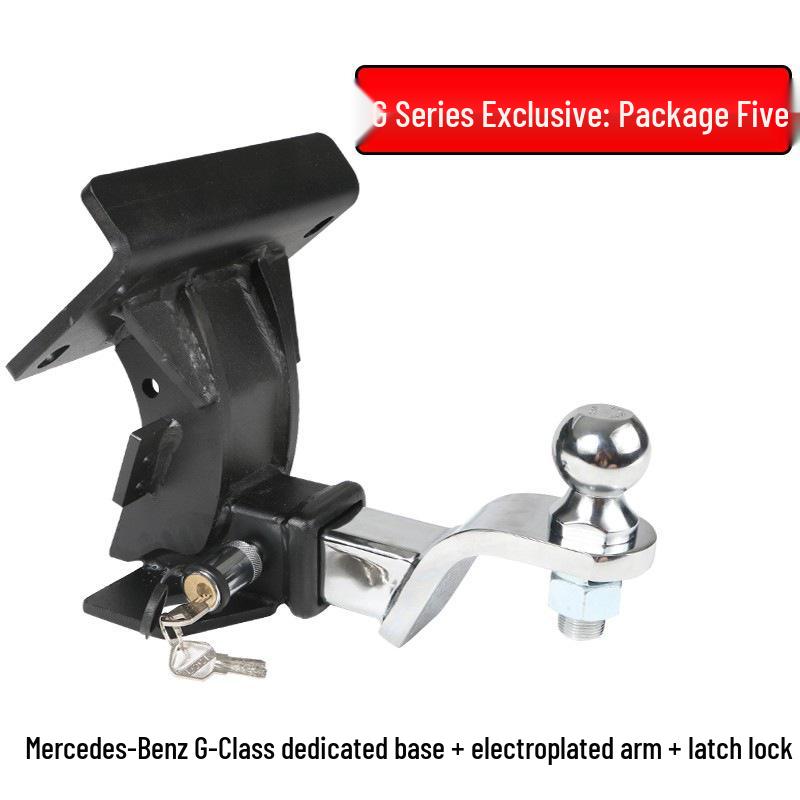 Compatible with Mercedes-Benz G-Class (G500, G350, G63, W463) rear tow bar modification, including unlicensed tow hooks.