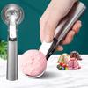 Stainless Steel Ice Cream Scooper No Stick Melon Baller No Struggle Fruit Scooper Perfect Scoop Tool for Ice Cream Sorbet 4