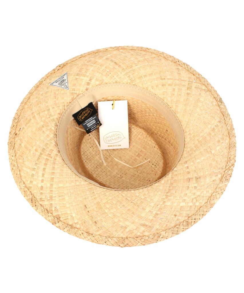 Yunibeosyeolkemiseuteuli Soft Raffia Home Panama Hat Panama Hat