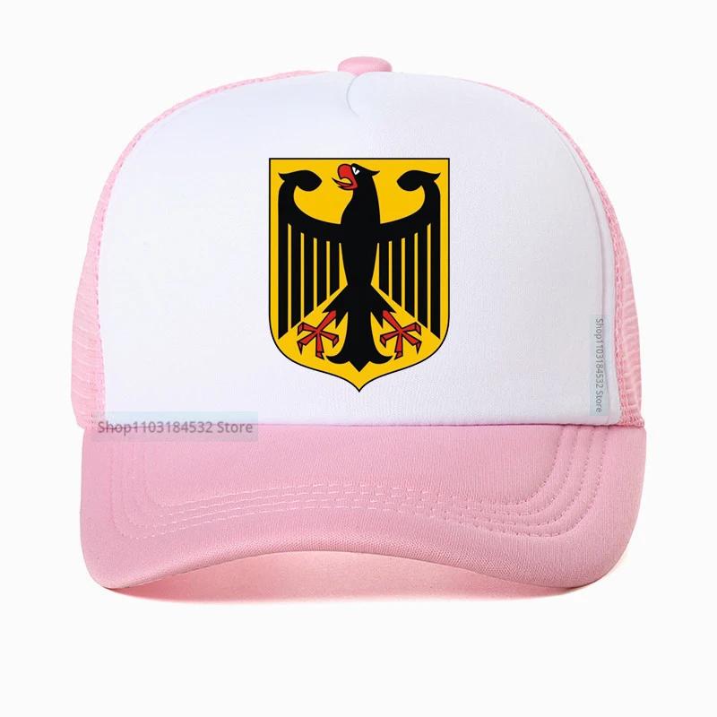 GERMAN EAGLE cap GERMANY STATE COAT OF ARMS Baseball Caps summer Breathable Mesh Trucker hats deutschland hat